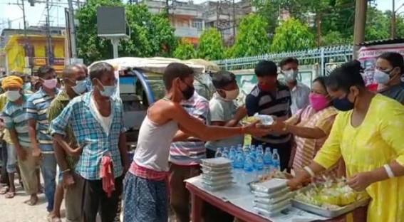 People's Relief Volunteers (PRV) teams continue Free Food Distribution camps across Tripura People's Relief Volunteers (PRV) teams continue Free Food Distribution camps across Tripura